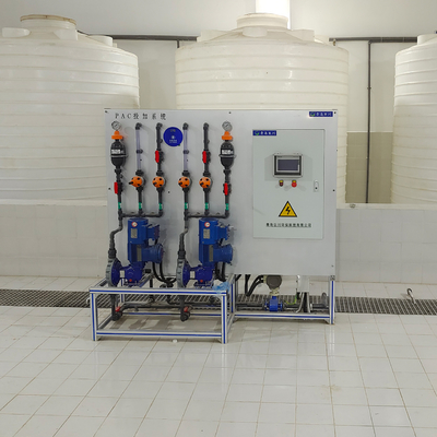 Poids KG 380 kg Système de dosage automatique de polymère pour PMA PAC Floculant dans le traitement de l'eau