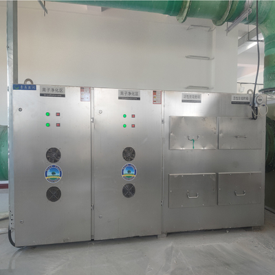 Équipement de désodorisation d'ions déodorants à haute énergie entièrement automatique pour usine d'épuration