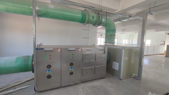 Équipement de désodorisation d'ions déodorants à haute énergie entièrement automatique pour usine d'épuration