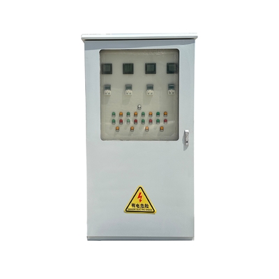 Panneau de commande PLC de programmation de l'automatisation des usines de traitement de l'eau avec finition en poudre RAL7035