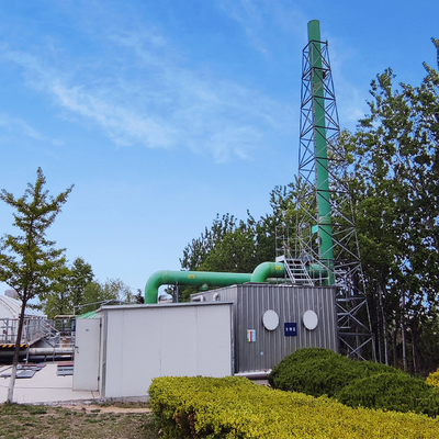 Équipement de déodoration biologique des gaz résiduels par odeur en acier inoxydable 304/316/FRP