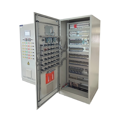 Panneau de commande PLC de programmation de l'automatisation des usines de traitement de l'eau avec finition en poudre RAL7035