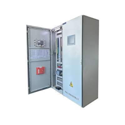 Panneau de commande PLC de programmation de l'automatisation des usines de traitement de l'eau avec finition en poudre RAL7035