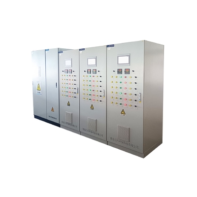Panneau de commande PLC de programmation de l'automatisation des usines de traitement de l'eau avec finition en poudre RAL7035