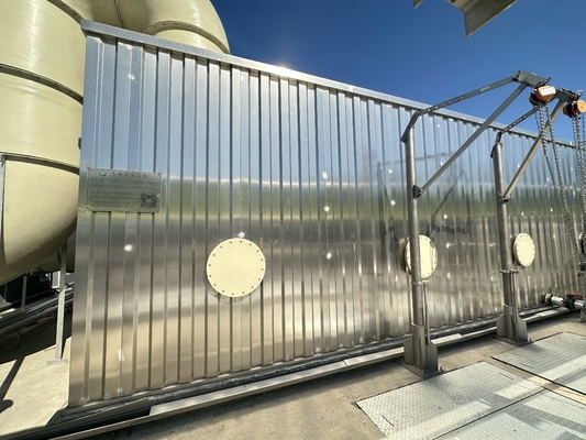 Machines d'élimination des gaz en acier inoxydable 316 pour usine d'égout respectueuse de l'environnement