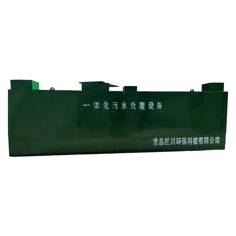 Appareils de traitement des eaux usées en conteneurs 4.7*2*2m Taille pour les normes à Qingdao